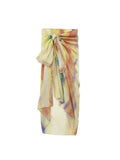 2023 Women Summer 2-Pieces Sets Fashion Tie-dye Loose Shirts Tops and Skirts Female Elegant Street Two Suits Clothing-Outfit