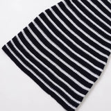 Summer Thin 2025 New Age Reduction And Thin Stripes Leisure Summer Short-Sleeved Small One Dress