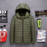 Down Jacket Women Warm Long Sleeve Ultralight Parka Coat Casual Windbreaker Hooded Duck Down Jacket Outwear Plus