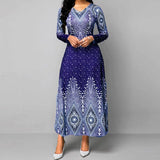 5XL Plus Size South African Long Dress For Women Dashiki 2020 New Summer Print Dress Ankara Party Dress Festa African