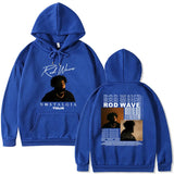 New ROD WAVE Hoodie Winter High Street Collar Plus Velvet Girl