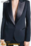 Women Casual Slim Blazers Suit Coats 2023 Autumn Solid All season Single Button Female Elegant Party OL Blazer Outerwear-Outfit