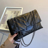 2022 New Casual Chain Crossbody Bags For Women Fashion Simple Shoulder Bag Ladies Designer Handbags PU Leather Messenger