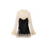 Autumn Short Fur One Lamb Coat Coat + Vest Temperament