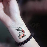 Water Transfer Sexy Tattoo Swallow Bird Tattoo Body Art Waterproof Temporary Fake Flash Tattoo for Man Woman Kid