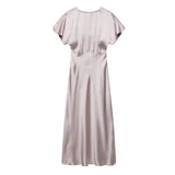 2025 New Women's Temperament Silk And Simoufry