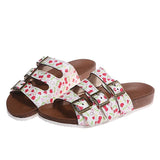 Outdoor Sandals Women's Comfortable Casual New Metal Buckle Rivet Black Orange Pink Open Toe Slippers Large