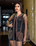 African Dresses for Women 2023 Dashiki Sexy Black Mesh Diamonds Maxi Dress Party Clothes Robe Femme with Inner Dress-Outfit