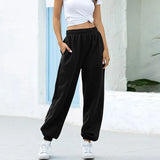 Cotton Sweatpants Oversized Tie Dye Loose Wide Leg Soft High Waisted Trousers Joggers Sports Pants Hip Hop