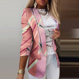 Autumn Jackets For Women 2021 Fashion Coat Ladies Cardigan Casual Long Sleeve Coat Office Lady Colorful Jacket Female
