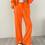 Women's Clothing Autumn And Winter New Solid Color Fashion Casual 2025 Suit Short Coat