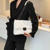 2022 New Casual Chain Crossbody Bags For Women Fashion Simple Shoulder Bag Ladies Designer Handbags PU Leather Messenger