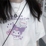 Harajuku T Shirt Sky Blue Japan Print Loose Short Sleeve T Shirt Anime Tops Women Fashion Clothing T Shirt for