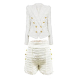 Star Fashion Tuxedo Side Rough Flowers In Autumn And Winter