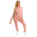 Solid Color Turtleneck Ladies Autumn And Winter Casual Warm