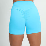 Woherb Peach Lift Hip Fitness Shorts Female Tight High Waist Running Sports Speed Drying Yoga Pants Hot Pants Summer-Outfit