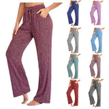Autumn New Fashion Empire Bandage Women's Long Pants 2021 Casual Loose Solid Pocket Ladies Straight-leg Pants Pluse