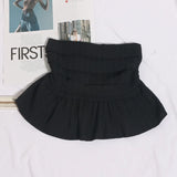 And Spicy Wind Wearing A Breast Vest Female Pressure Folded Word To Receive Waist Skirt Short Wrapped Chest-Clothed Backwear