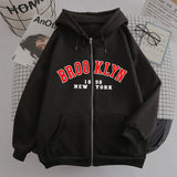 New Zipper Hoodie Los Angeles California Coat