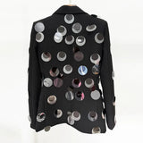 New Star Personality Fashion Big Sleek One-Buckle-Fits-Fit Suit Jacket