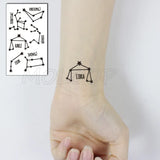Water Transfer Tattoo Sexy Red Lips Print Tattoo Body Art Waterproof Temporary Fake Flash Tattoo for Man Woman Kid