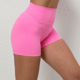 Woherb Peach Lift Hip Fitness Shorts Female Tight High Waist Running Sports Speed Drying Yoga Pants Hot Pants Summer-Outfit
