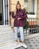 Women's Clothing 2025 Autumn And Winter New Hairy Casual Clip Long-Sleeved