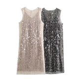 The Spring Of 2024, A New Style Of Women's Beads Decorated With Flutes And Stylish Dresses-Outfit