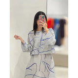 Folds 2025 New Spring Wearing High-End Elegant Lazy High-End Thaigran High-End Tuxedo