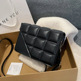 Popular Rhombus Women's Bag 2022 New Fashion Simple Texture Shoulder Bag Trend All-match Messenger Bag Women Luxury